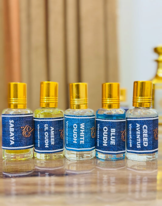 Luxury 5 Attar Deal – With Tasbeeh
